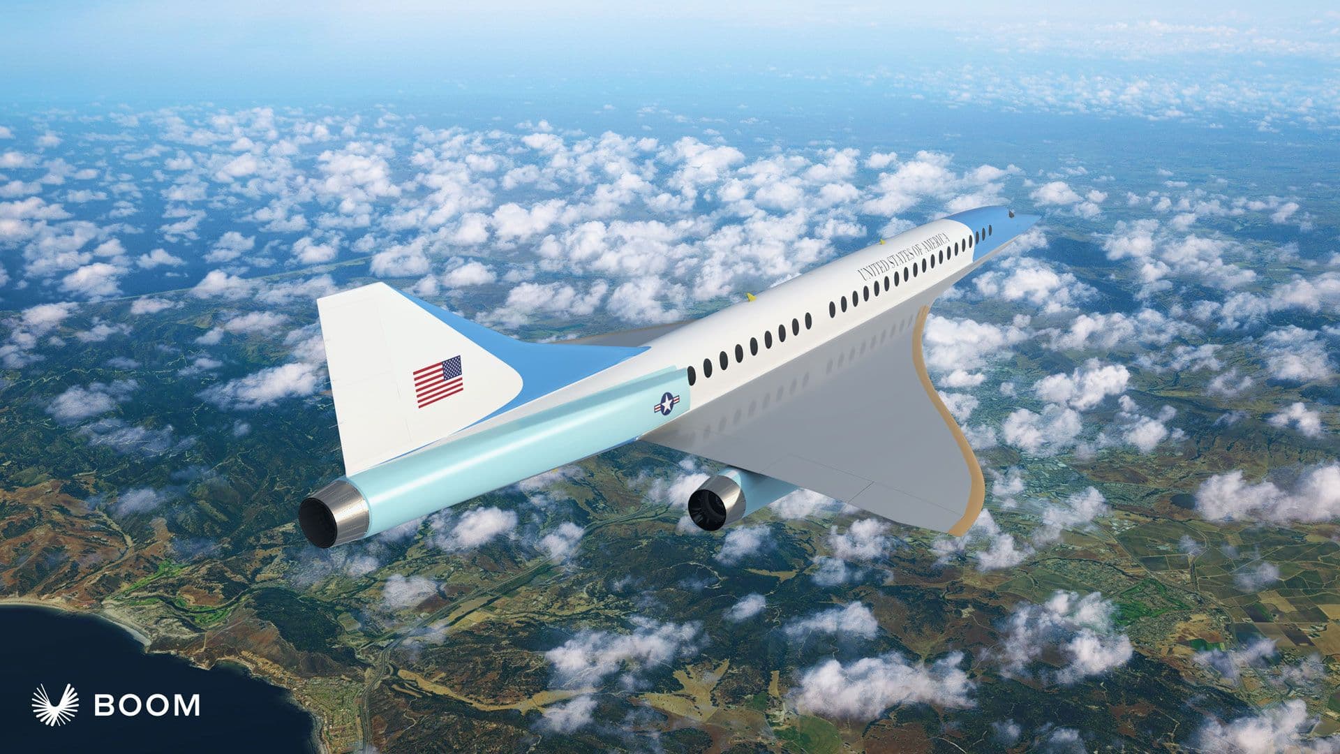 US Air Force Teams with Boom Supersonic for Government Executive Flight Program